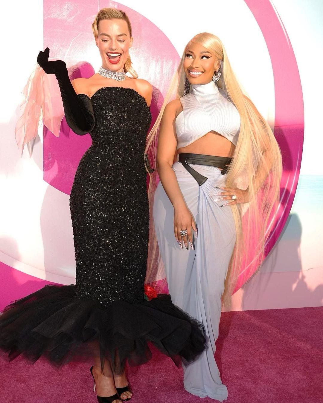 Nicki Minaj Showers 'Barbie' With Praise Following Her Stunning Premiere Appearance