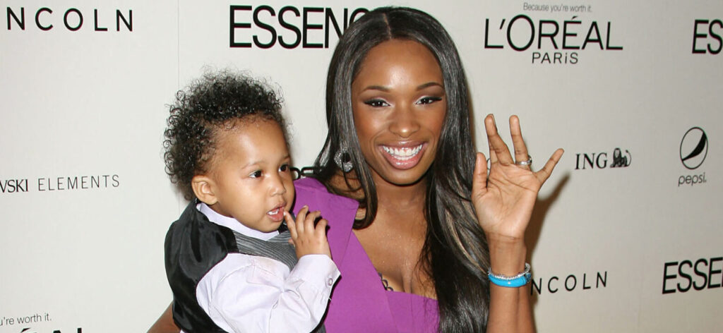 Jennifer Hudson' and son David Otunga Jr, 4th Annual ESSENCE Black Women In Hollywood Luncheon held at the Beverly Hills HotelBeverly Hills, California - 24.02.11